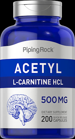 3842 PIP Acetyl L-Carnitine 500 mg 200 Capsules