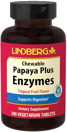 22580 LN Papaya Plus Enzyme 240 Chewable (LN4384)