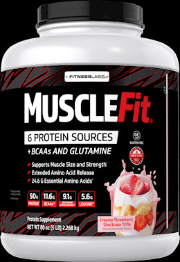 20391 FL MuscleFIt Protein Strawb Ice Cream 5lb(FL20391)