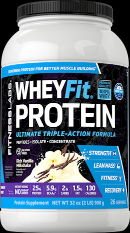 20330 WheyFit Prot Creamy Vanilla 2 lb (94-80)