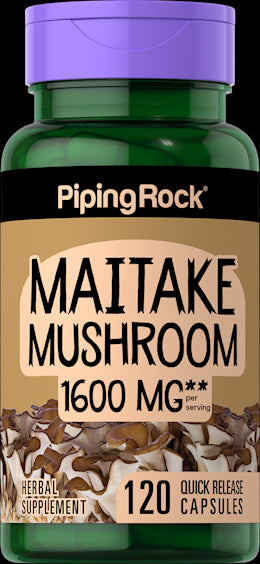 6031 PIP Maitake Mushroom 1600 mg Capsules 120