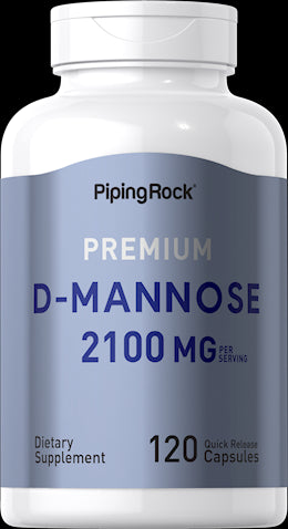 6651 PIP  D-Mannose 710 mg 120 Capsules