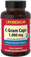 22440 LN Vit C 1000 mg w/Rose Hips 120 Caps (LN1392)
