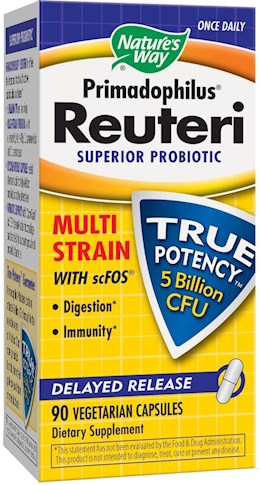 40538 Nature's Way Primadophilus Reuteri 90 Caps