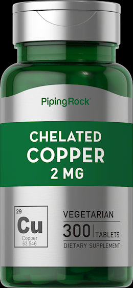 1743 PIP Chelated Copper 300 Tablets