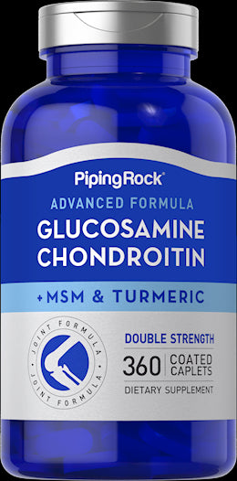 109 PIP DS Gluco/Chon MSM +Turmeric 360 Coated Caplets