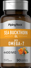 9096 Omega-7 Sea Buckthorn Oil 4400 mg 90 Softgels