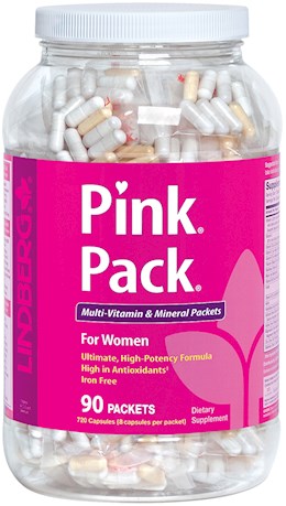23681 18+ ID REQ! Pink Pack for Women (Multi-Vitamin & Mineral)