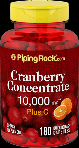 4021 PIP Cranberry 5000 mg Plus Capsules 180