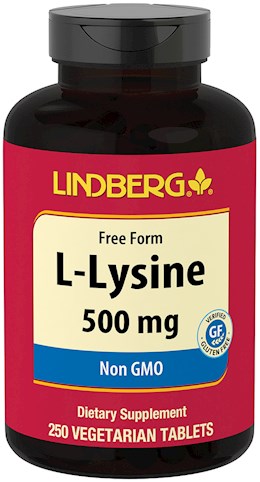 22011 LN L-Lysine 500 mg 250 Capsules (LN3933)
