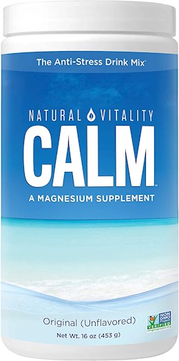 41356 Nat Natural Calm Unflavored 16 oz Powder