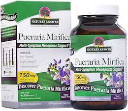 39744 Nat Answer Puer Mirifica100mg60Vcaps