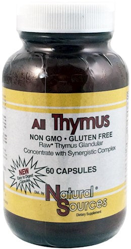 40542 Natural Sources All Thymus 60 Caps