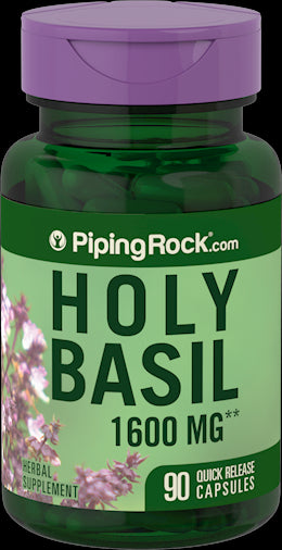 3391 PIP Holy Basil 1600 mg Capsules 90