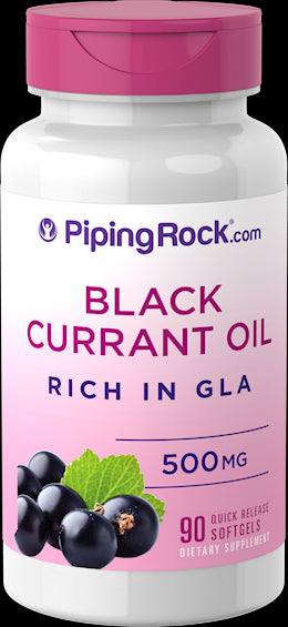 2051 PIP Black Currant Seed Oil 500 mg Softgels 90