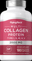 15062 PIP Multi Collagen Protein 180 Capslues