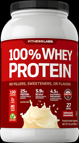 20320 FL 100% Whey Protein Unflavored 2 lbs(94-825