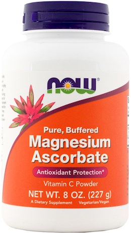 39379 Now Magnesium Ascorbate Powder 8 OZ