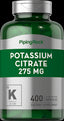 1844 PIP Potassium Citrate 275 mg 400 Capsules