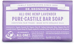 39752 Dr Bronners Magic Lavendar Soap Bar 5 oz