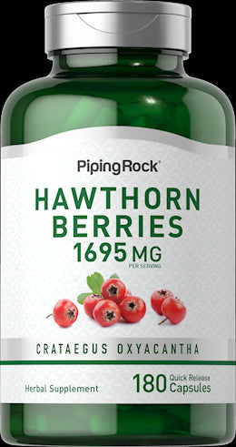 3361 PIP Hawthorn Berries 565 mg Capsules 180