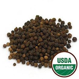40422 Starwest Bot Black Peppercorns Whole Organicr 1 lb
