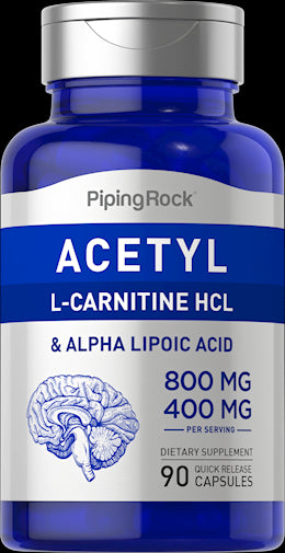 3901 PIP Acetyl L-Carn& Alpha Lipoic Capsules 90