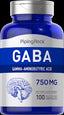 21620 LN GABA 750 mg 100 Caps (LN3851)