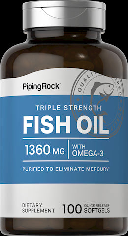 961 PIP Triple Strgth Fish Oil 1360 Softgels 100