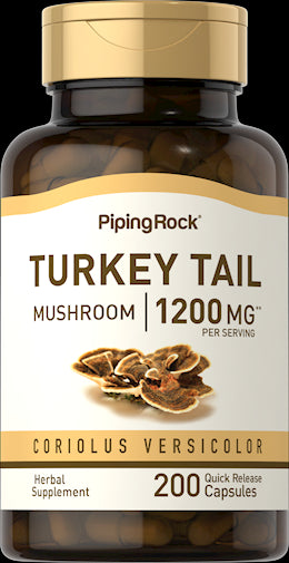 17921 PIP Turkey Tail Mushroom 1200 mg  200 Capsules