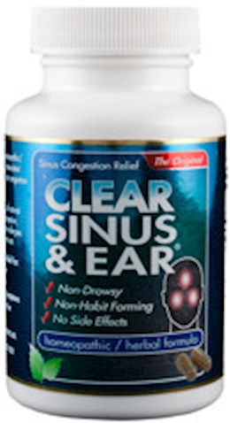 39043 Clear Prod Clear Sinus & Ear Capsules 60