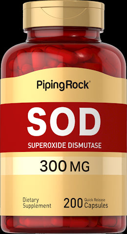 4452 SOD Superoxide Dismutase 2400 Units 300 mg 200 Capsules