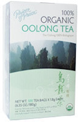 39230 Prince of P Organic Oolong Tea Bags 100
