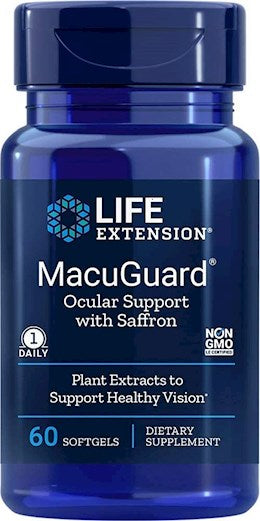 41346 Life Ext MacuGuard Ocular Support 60 Softgels