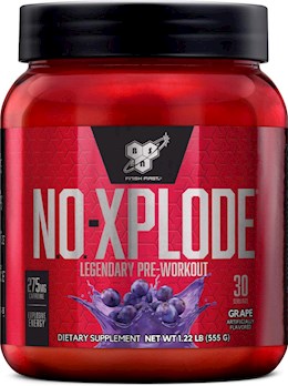 41523 18+ ID REQ! N.O. Xplode PreWorkout Powder (Grape)