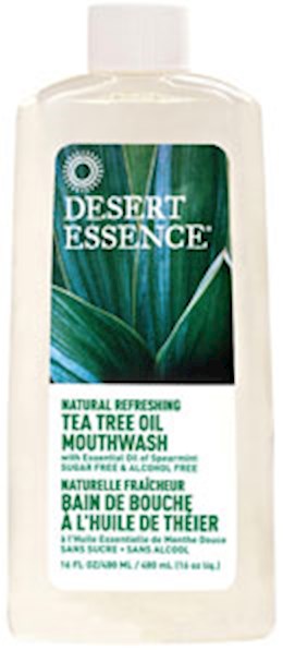 40192 Desert Ess Tea Tree Oil Mouthwash Spearmint  16 oz