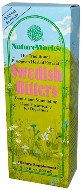 40539 Natureworks Swedish Bitters 16.9 oz Liq