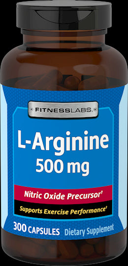 21901 FL L-Arginine 500 mg 300 Capsules (FL3733)