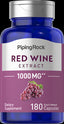 11051 PIP Red Wine Extract 1000 mg 180 Caps