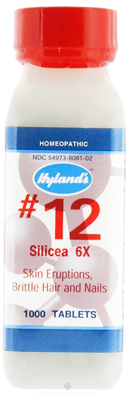 40972 Hylands #12 Silicea 6X Cell Salt, Skin Eruptions