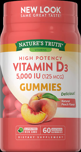 18651 PIP Vitamin D 5000mcg 60 Gummies (NT18651)