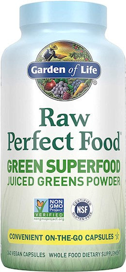 41498 Gard of Life Green Superfood Capsules 240 Capsules