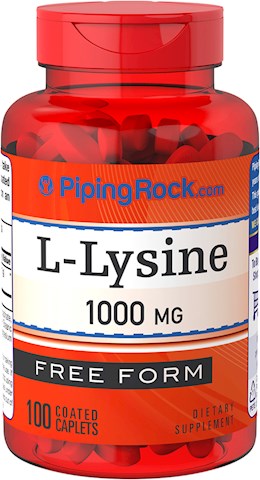 3971 PIP L-Lysine 1000 mg Caplets 100