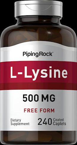 3933 PIP L-Lysine 500 mg Capsules 240