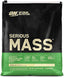 41518 Optimim Nut Serious Mass - Vanilla  12 lbs Bottle