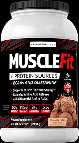 20380 FL MuscleFIt Protein Choc Ice Cream  2lb (94-23)