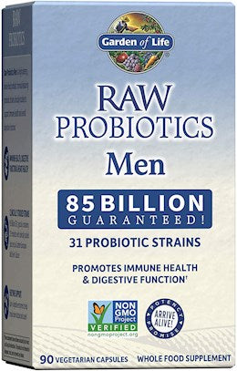 41565 Garden of Life Raw Prob Men Veg 90 Caps
