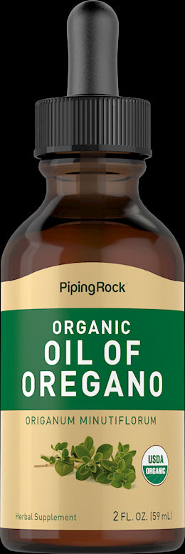 3600 PIP Oil of Oregano Liquid 2 OZ Organic 1.9 yr
