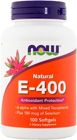 39890 Now E-400 MIXED + SELENIUM  100 SGELS