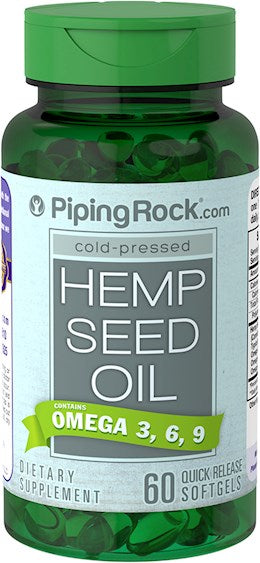 610 PIP Hemp Seed Oil  700 mg 60 Softgels